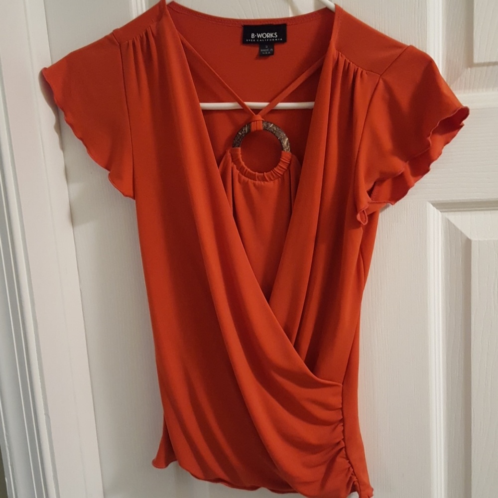 Byer California Orange Shirt